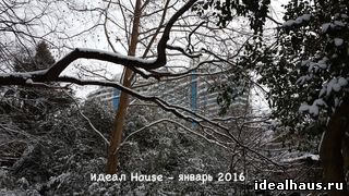 Идеал House Сочи снег